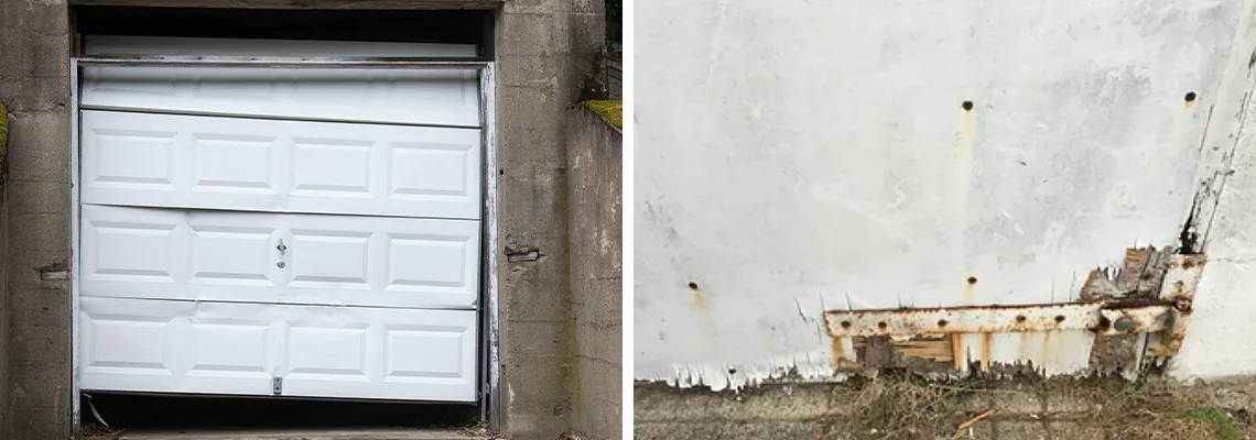 Rotten Commercial Garage Door Repair in Lockport, IL