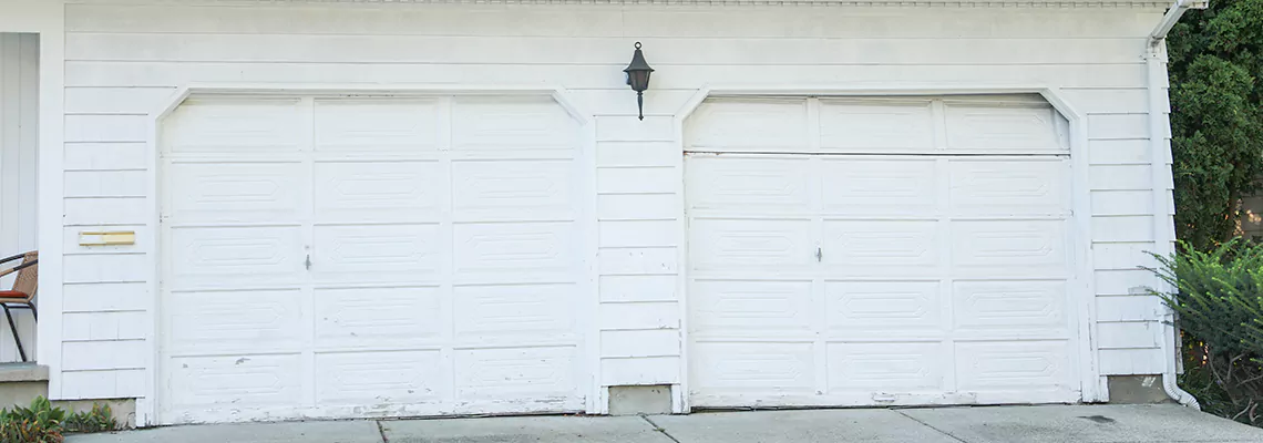 Roller Garage Door Dropped Down Replacement in Lockport, IL